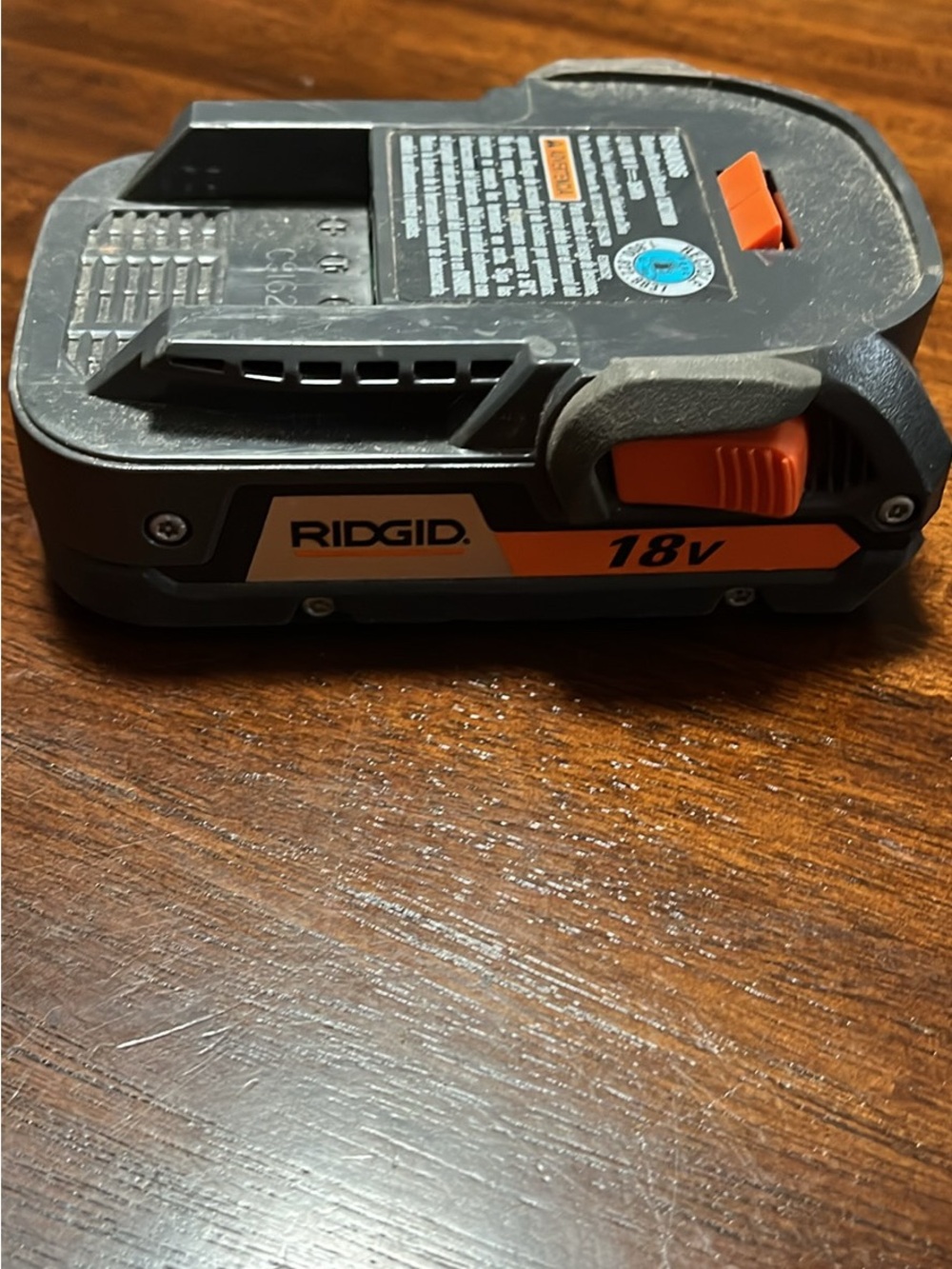 18V Replacement Battery Pack - Gray and Orange
